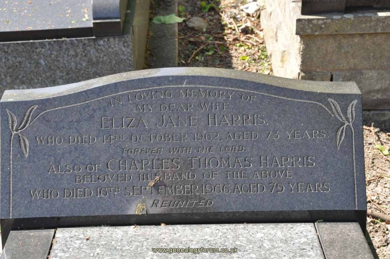 Harris - Charles, Eliza