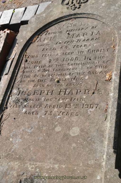 Harris - Joseph, Ann Maria