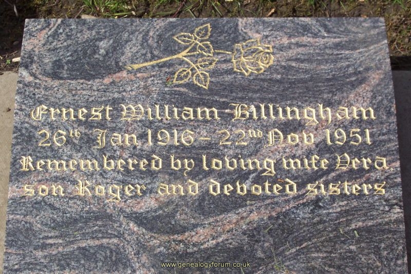Ernest William Billingham