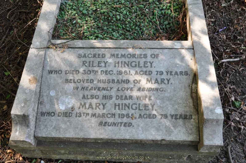 Hingley - Riley, Mary