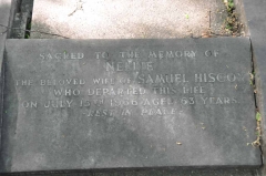 Hiscox - Nellie (wife of Samuel)