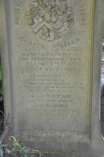 Holden - Isaiah, Mary Ann