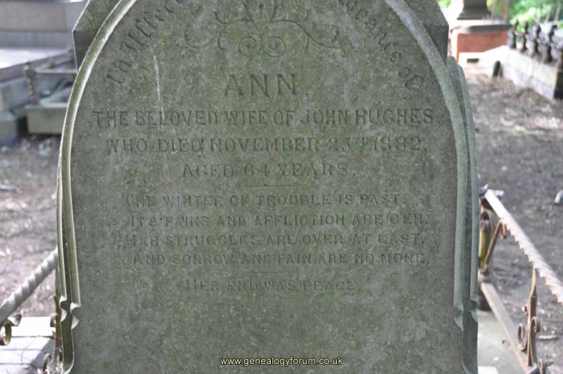 Hughes - Ann (wife of John)