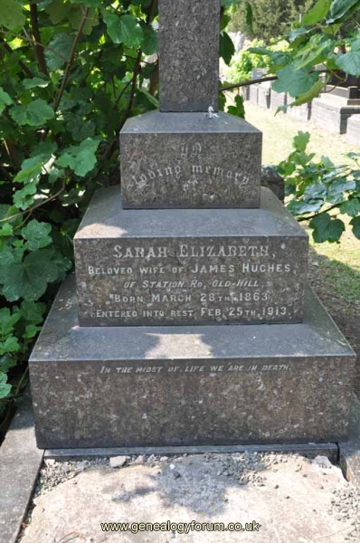 Hughes - Sarah (wife of James)