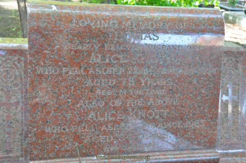 Knott - Thomas, Alice