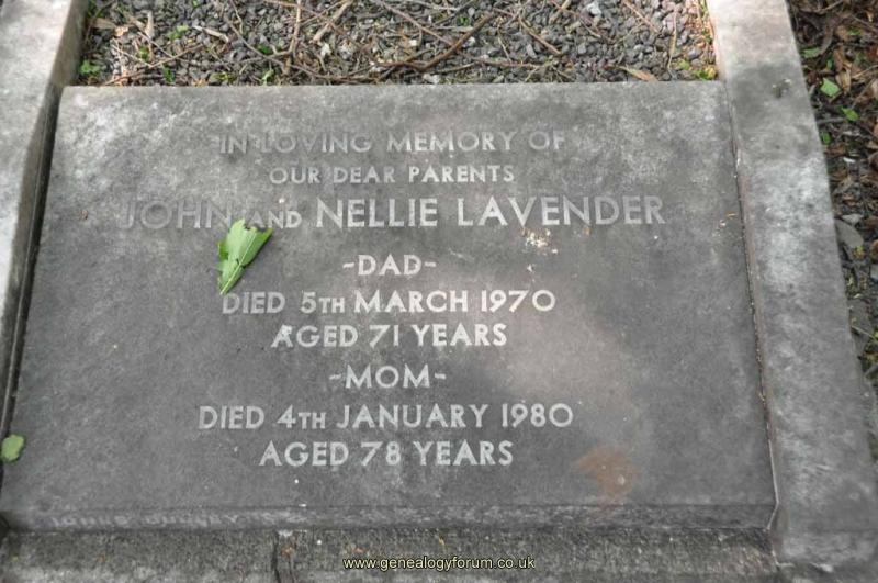 Lavender - John, Nellie