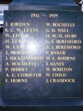 West Midlands, Kinver War Memorial 1914-1919