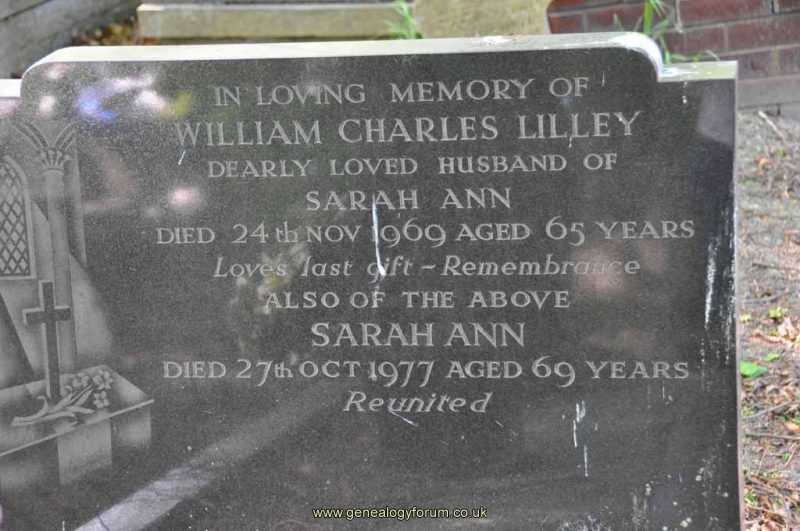Lilley - William, Sarah