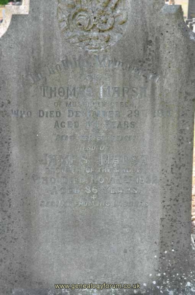 Marsh - Thomas & bro James