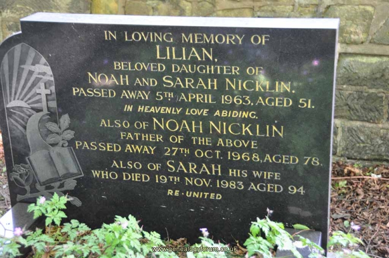 Nicklin - Noah, dau Lilian
