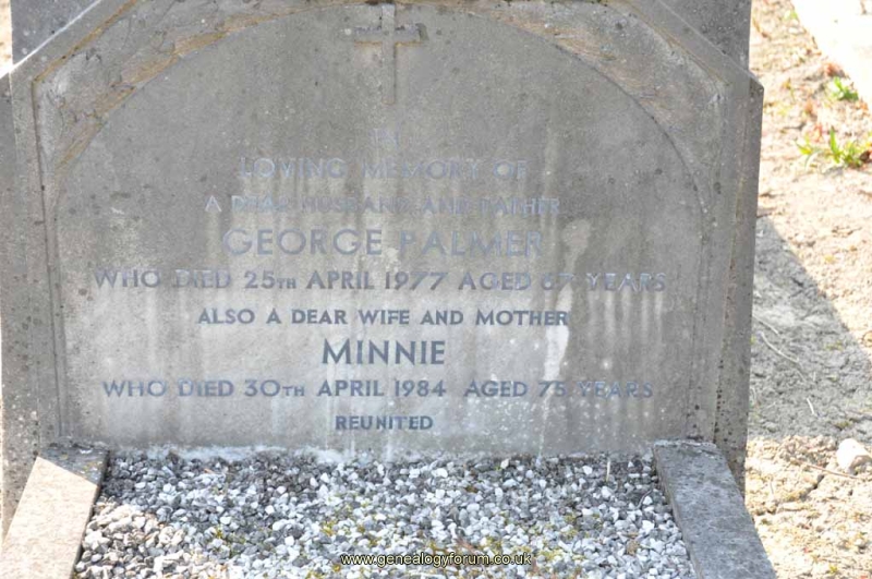 Palmer - George, Minnie