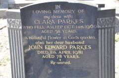 Parkes - John Edwards, Clara