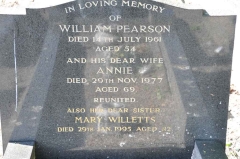 Pearson/Willetts