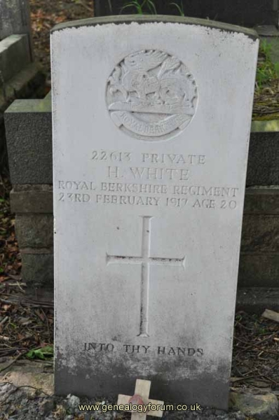 Pte. H White