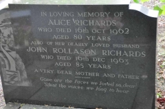 Richards - John Rollason, Alice