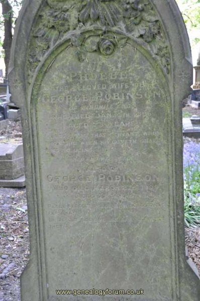 Robinson - George, Phoebe