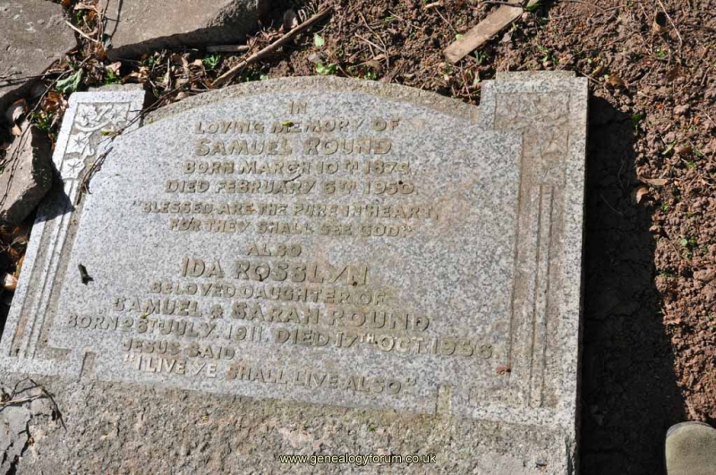Round 2 - Samuel (husband of Sarah) and dau Ida Rosslyn