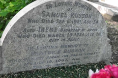 Russon - Samuel, Beatrice & dau Irene