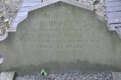Simpson - Henry (husband of Eliza)