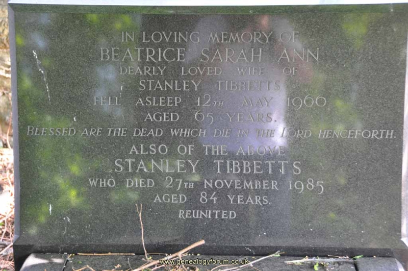 Tibbetts - Stanley, Beatrice