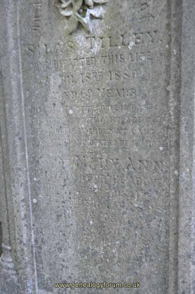 Tilley - Silas, Mary A