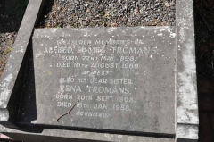 Tromans - Alfred and sister Rena