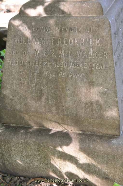 Walker 1 - William, Frederick