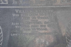 Webster - William, Esther