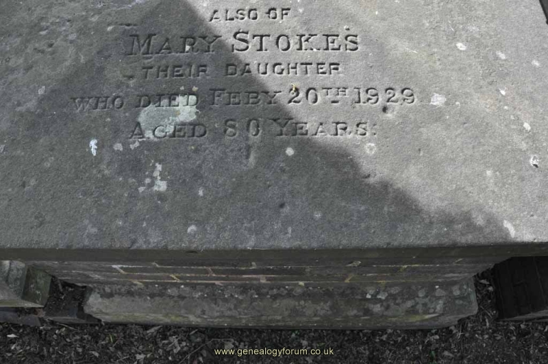 While 1 - Mary Stokes (nee While)