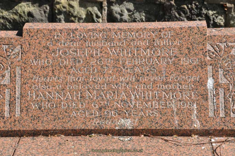 Whitmore - Joseph, Hannah Maria