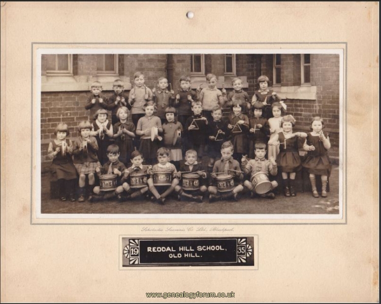 Reddall Hill School 1935