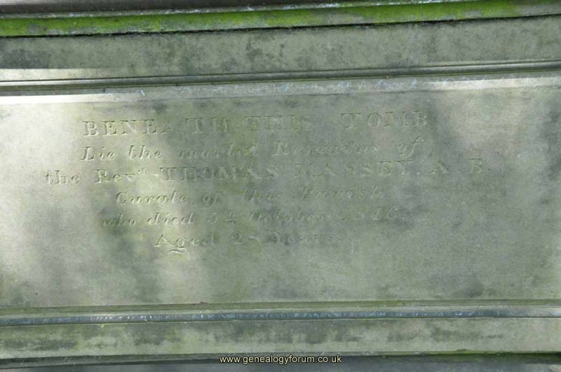 Massey - Rev. Thomas