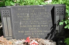 Matthews - Joseph, Emma