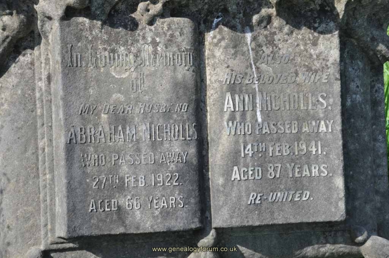 Nicholls - Abraham, Ann