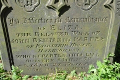 Parkes - Eliza (wife of John)