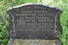 Parsons - Nebuchadnezzar, Honor, Samuel