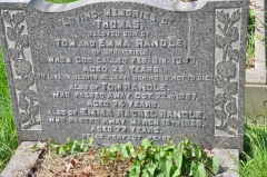 Randle - Tom, Emma & son Thomas