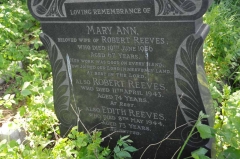 Reeves - Robert, Mary Anne, Edith