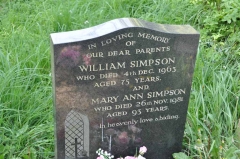 Simpson - William, Mary Ann