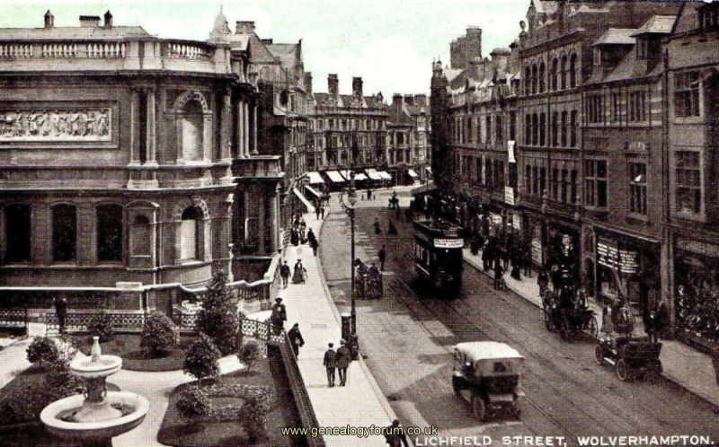 Wolverhampton - Lichfield Street 1900's