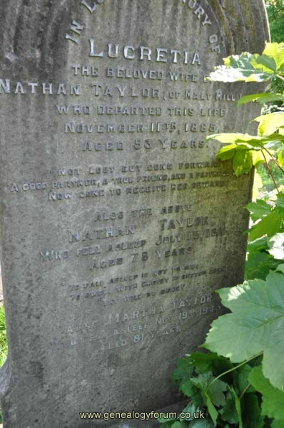 Taylor - Nathan, Lucretia, Martha