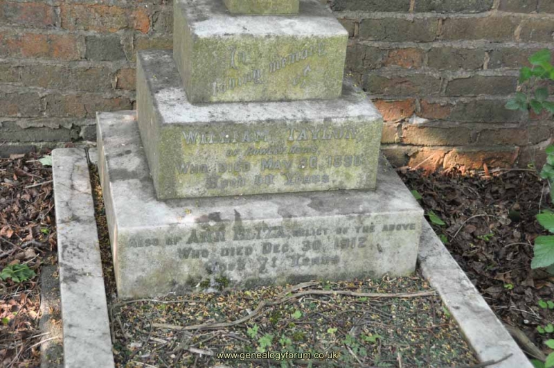 Taylor - William, Ann Eliza
