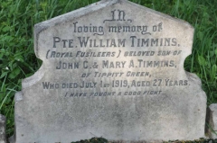 Timmins 1 - Pte William