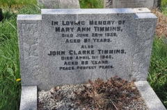 Timmins 2 - John Clarke, Mary Ann