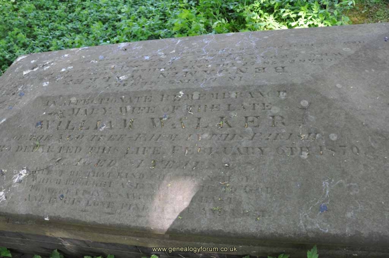 Walker 1 - Mary (wife of William)