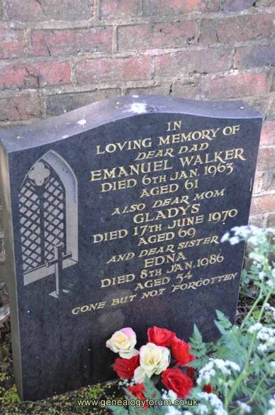 Walker - Emmanuel, Gladys, Edna