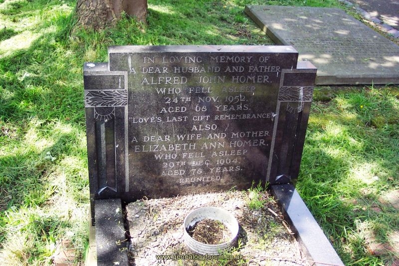 Alfred & Elizabeth Homer