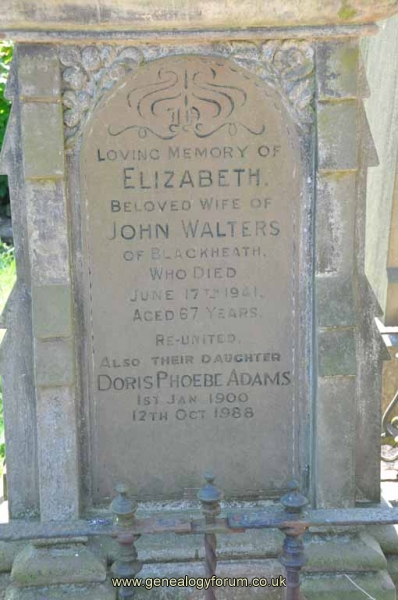 Walters 1 - Elizabeth & dau Doris Adams