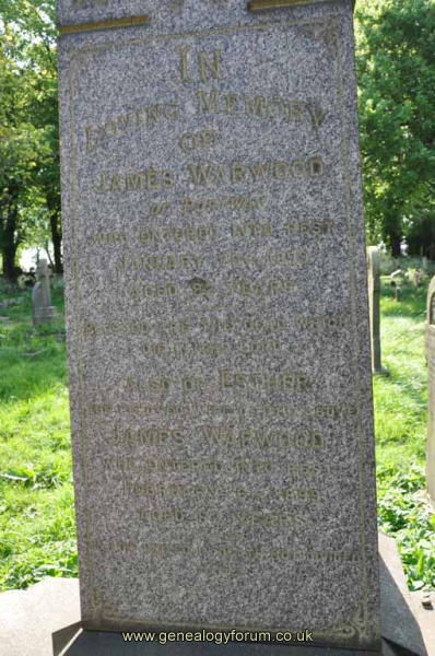 Warwood/ Timmins /Child 1 - James, Esther