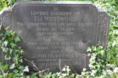 Westwood - Eli, Hannah (nee Humphries) & her brother John